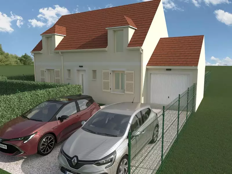 Maison neuve, 90 m² - Méré (78490)