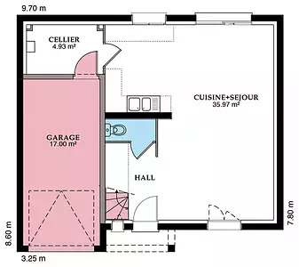 Maison neuve, 94 m²