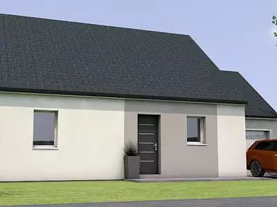 Maison neuve, 74 m²