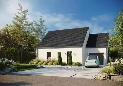 Maison neuve, 63 m²