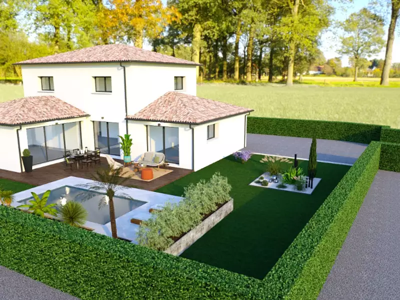 Maison neuve, 160 m² - Léguevin (31490)