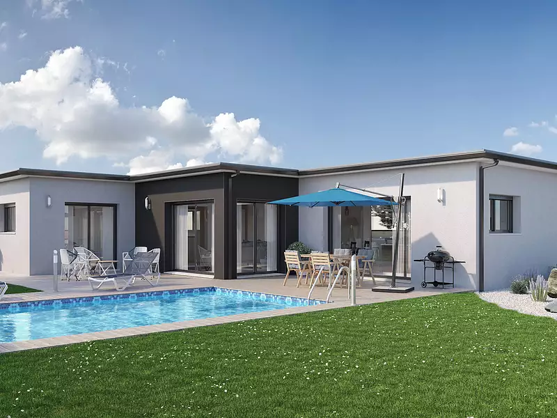 Maison neuve, 122 m² - Mohon (56490)