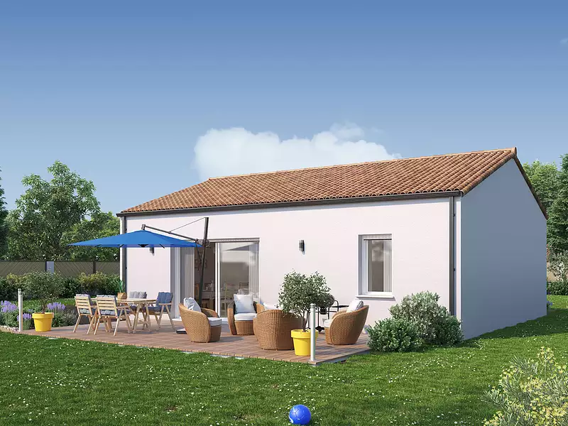 Maison neuve, 65 m² - Mouchamps (85640)