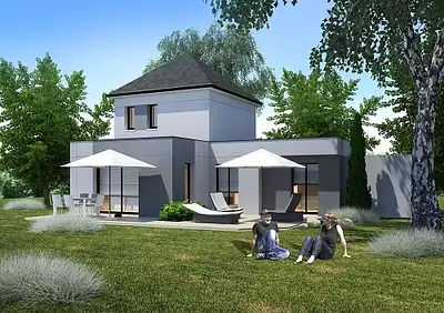 Maison neuve, 93,67 m²