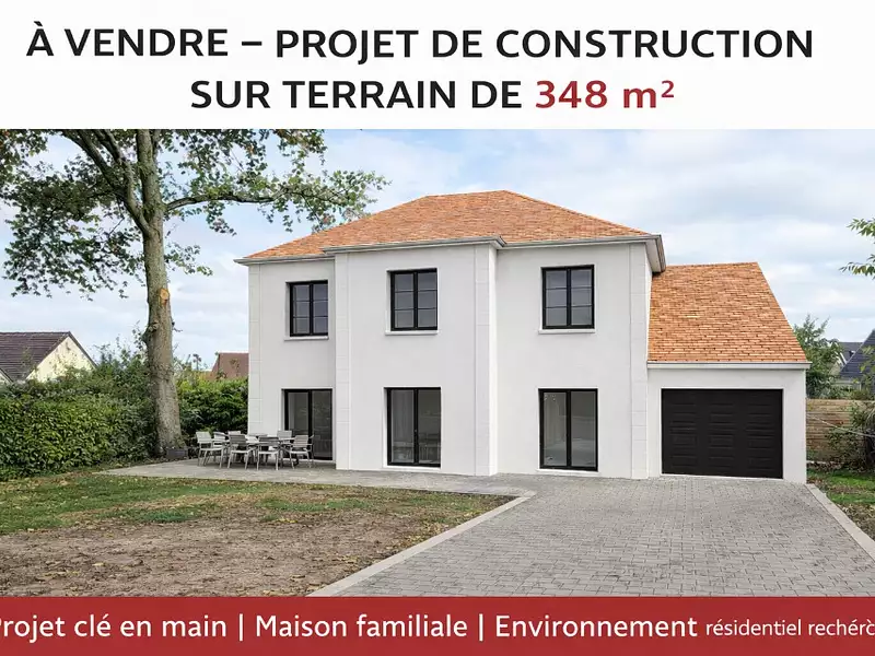 Terrain à bâtir, 348 m² - Maurepas (78310)