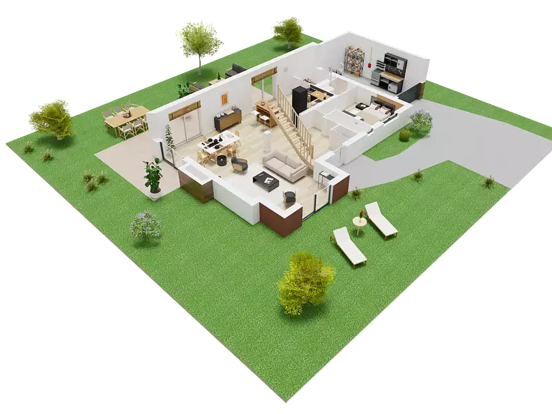 Maison neuve, 124,92 m² - Champmotteux (91150)