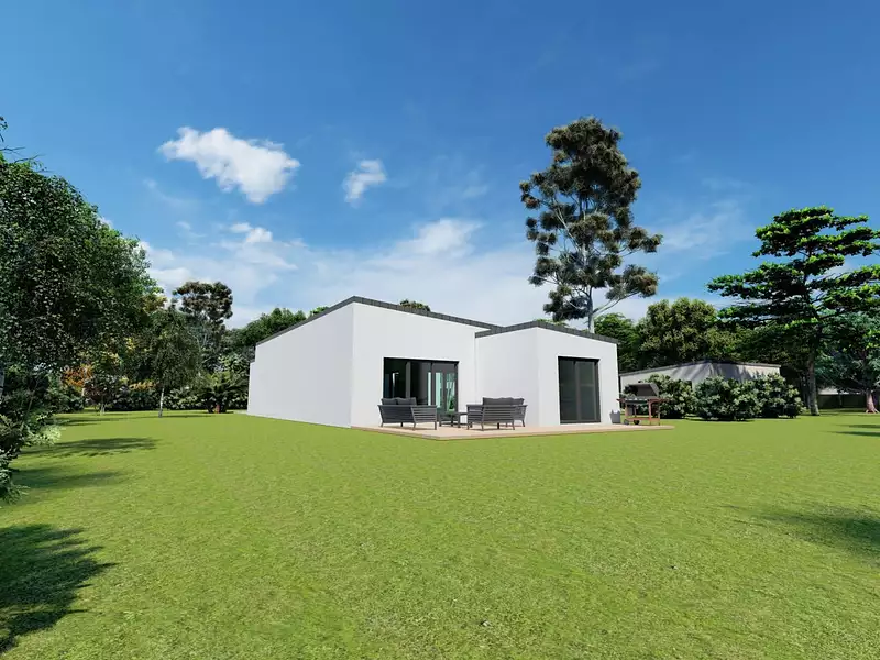 Maison neuve, 97 m² - Saint-Grégoire (35760)