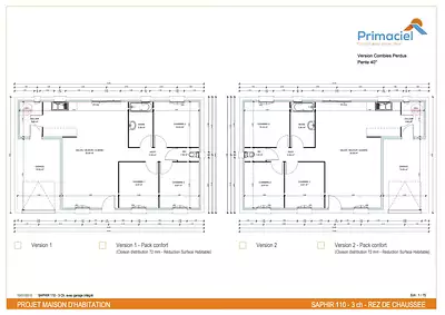 Maison neuve, 68 m²