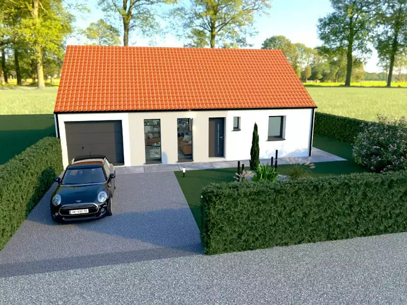 Maison neuve, 85 m² - Calais (62100)
