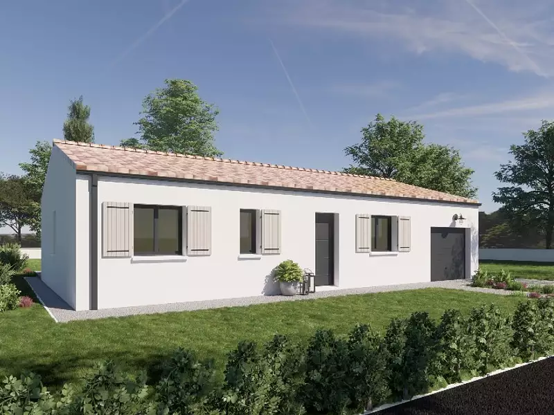 Maison neuve, 84 m² - Chaniers (17610)