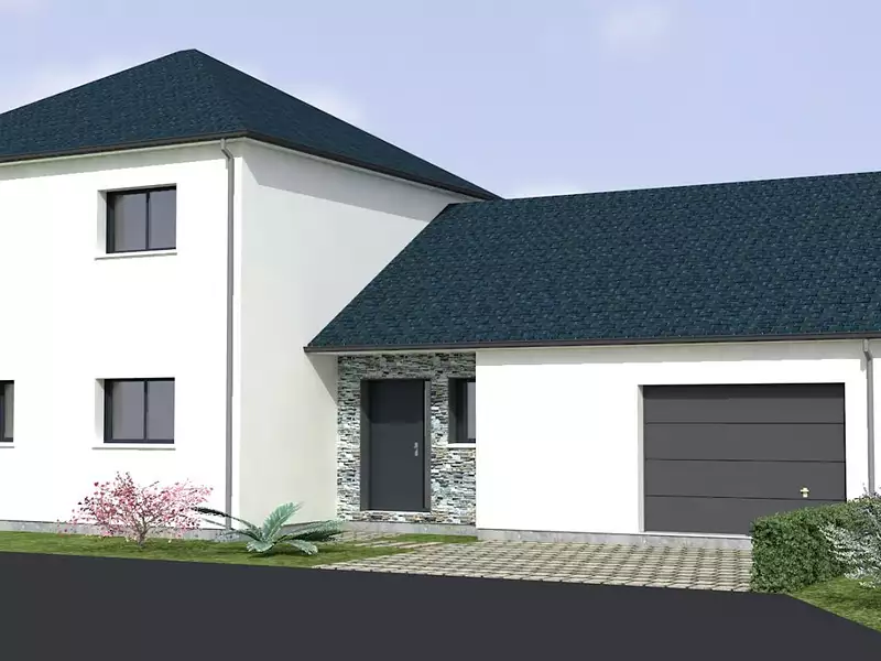Maison neuve, 154,57 m² - Saint-Julien-de-Concelles (44450)