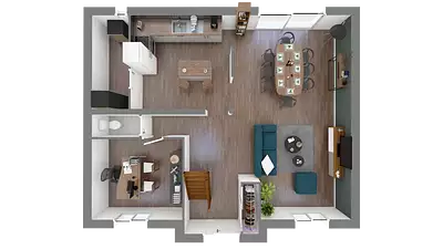 Maison neuve, 127,87 m²