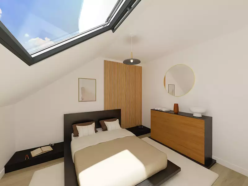 Maison neuve, 107,28 m² - La Sentinelle (59174)