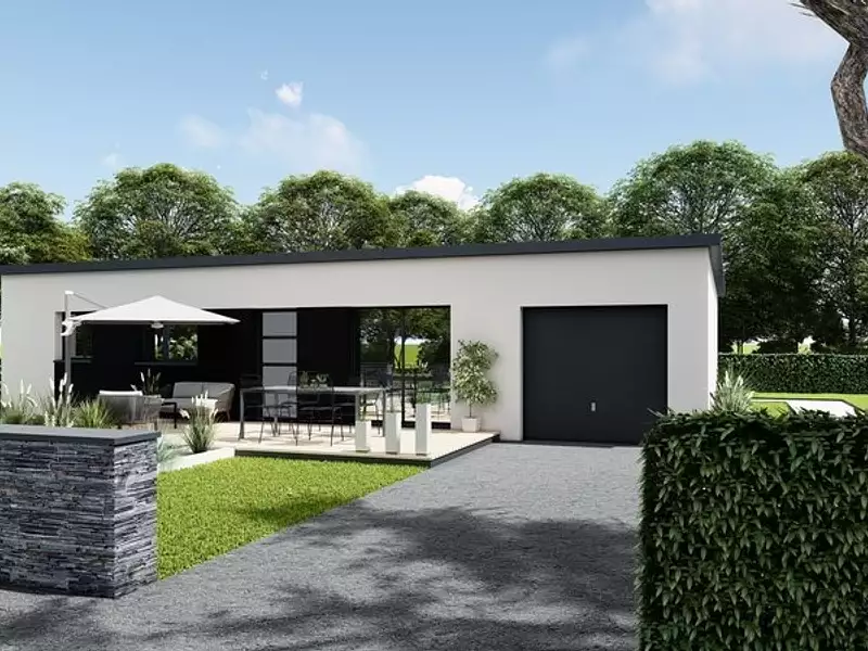Maison neuve, 92 m² - Lannilis (29870)