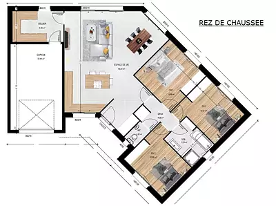 Maison neuve, 103 m²