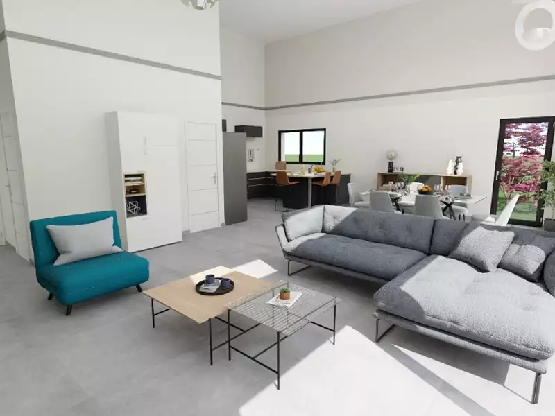 Maison neuve, 136 m² - Vallon-Pont-d'Arc (07150)