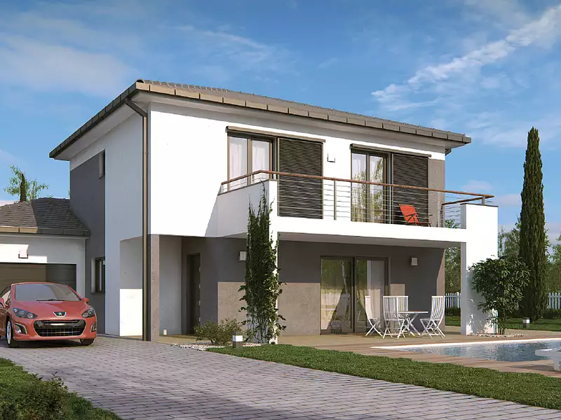 Maison neuve, 115 m² - Rignieux-le-Franc (01800)
