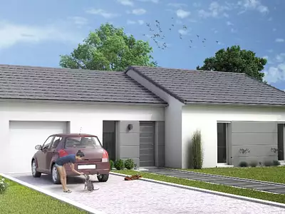 Maison neuve, 65 m²