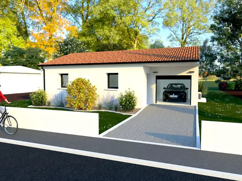 Maison neuve, 50 m² - Saint-Hilaire (31410)