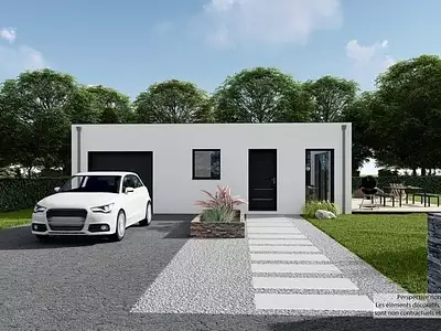 Maison neuve, 80 m² - Pluvigner (56330)