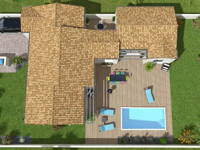 Maison neuve, 125 m² - Saint-Rogatien (17220)