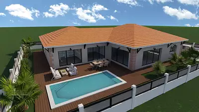 Maison neuve, 125 m²