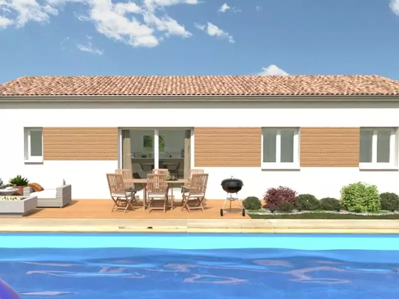 Maison neuve, 83 m² - Lagorce (07150)