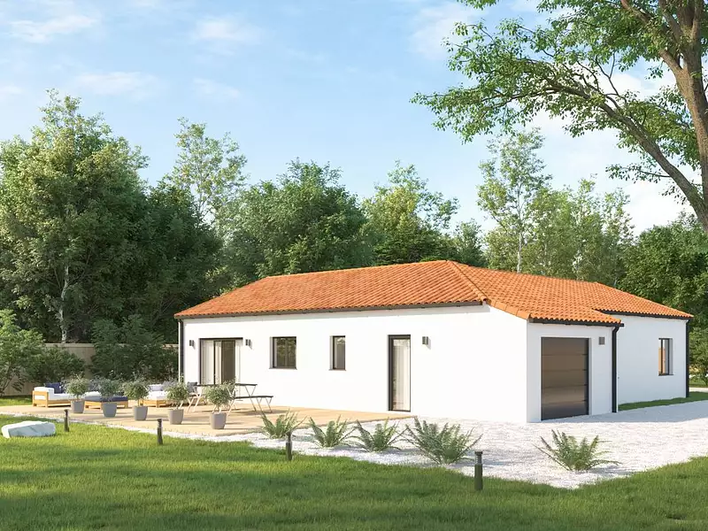 Maison neuve, 92 m² - Saint-Pompont (24170)