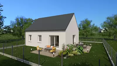 Maison neuve, 64 m²