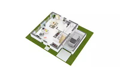 Maison neuve, 90 m²