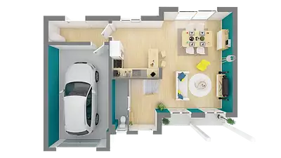 Maison neuve, 82 m²