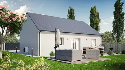 Maison neuve, 62 m²