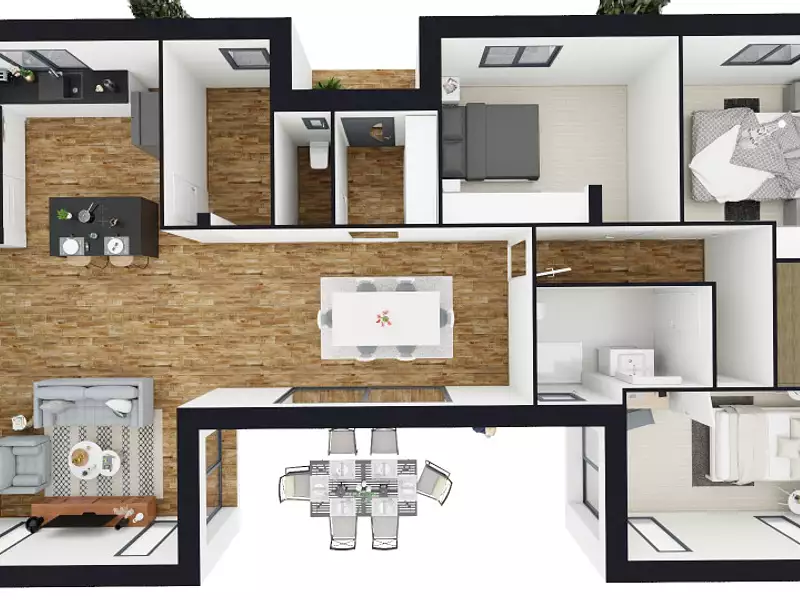 Maison neuve, 110 m² - Merville (31330)