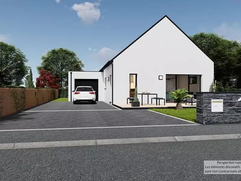 Maison neuve, 81 m² - Penvénan (22710)