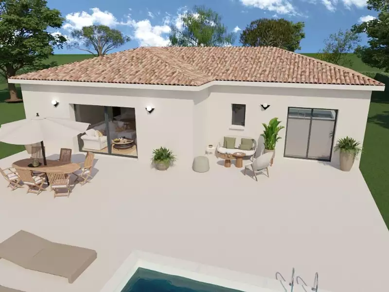 Maison neuve, 100 m² - Le Val (83143)