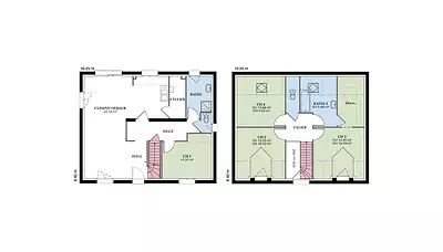 Maison neuve, 88 m²