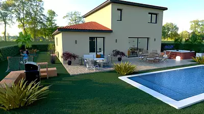 Maison neuve, 100 m²