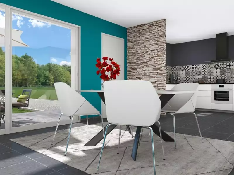 Maison neuve, 90 m² - Saint-Maurice-sur-Eygues (26110)