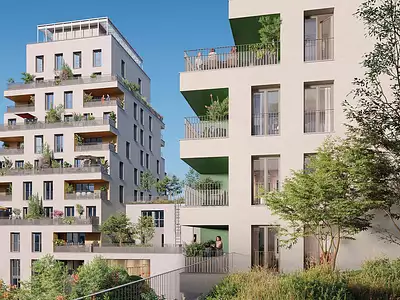 Au cœur du quartier Gratte-Ciel