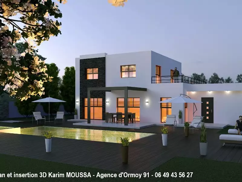 Maison neuve, 160 m² - Moret-Loing-et-Orvanne (77250)