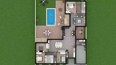 Maison neuve, 165 m²