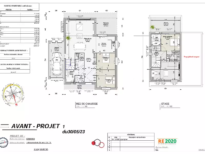 Maison neuve, 142 m² - Miremont (31190)
