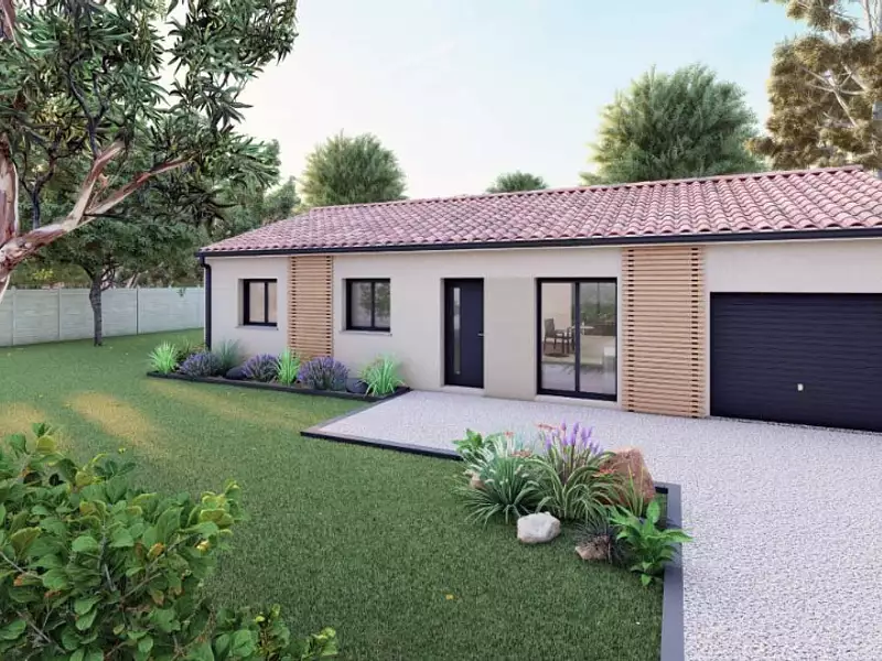 Maison neuve, 90 m² - Marcheprime (33380)