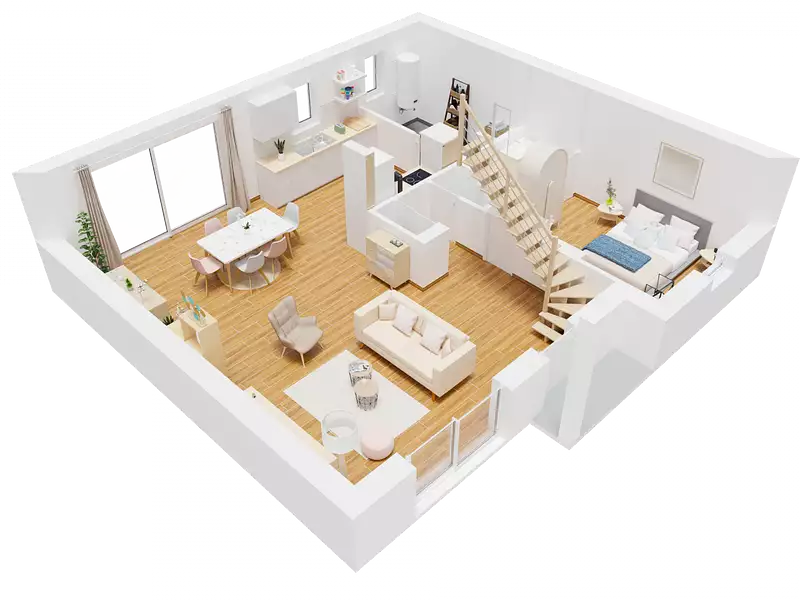 Maison neuve, 111 m² - Cornillé (35500)