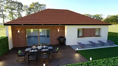 Maison neuve, 84,73 m²