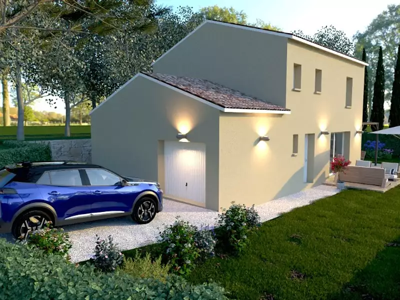 Maison neuve, 97 m² - Le Thoronet (83340)