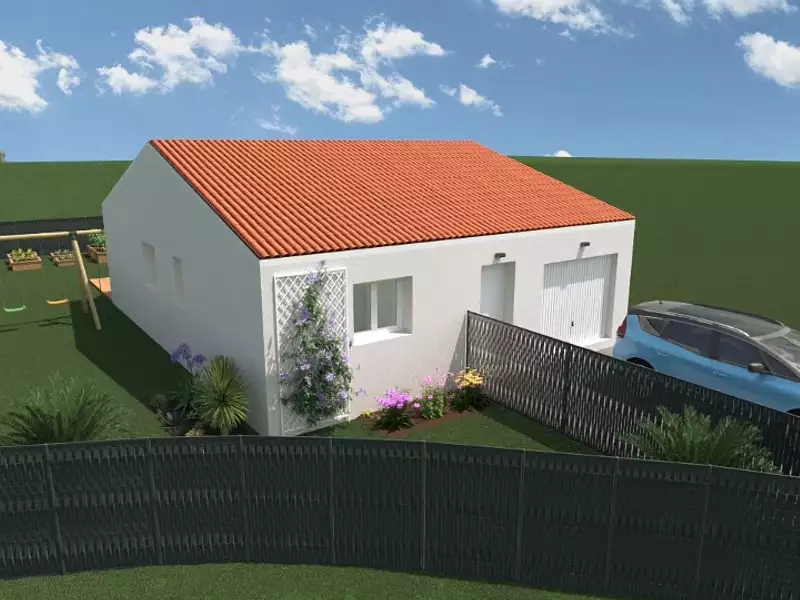 Maison neuve, 70 m² - Théza (66200)