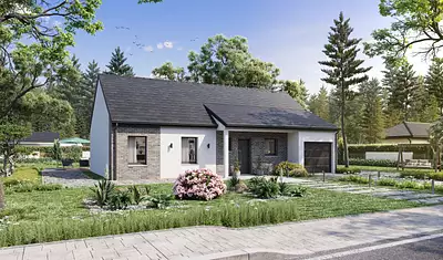 Maison neuve, 88,19 m²