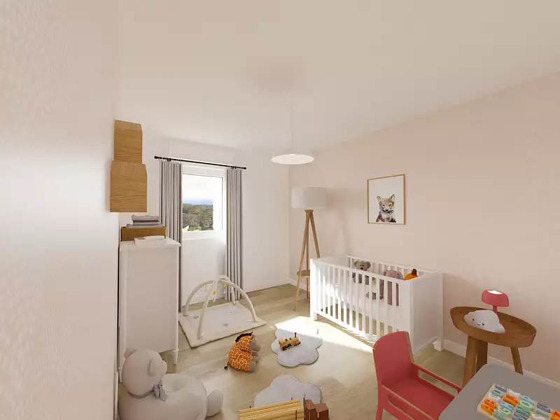 Maison neuve, 84,29 m² - Clermont (60600)