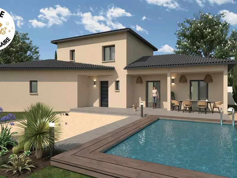 Maison neuve, 111 m² - Messery (74140)